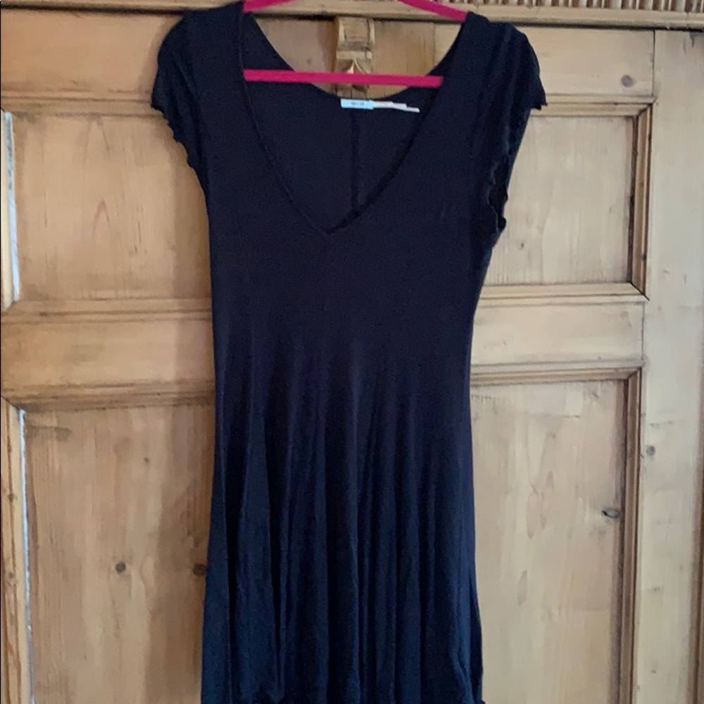Navy dress knit